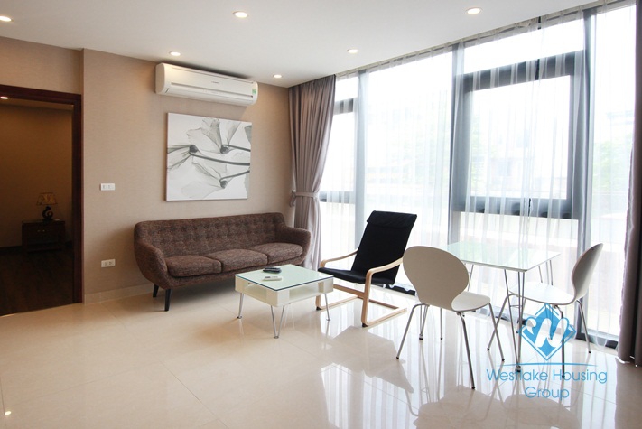 Modern & spacious apartment for rent on Nghi Tam street, Tay Ho